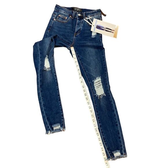 Monkey Ride Jeans Heritage Distressed Jeans. Size 1/25, NWT - Picture 8 of 9